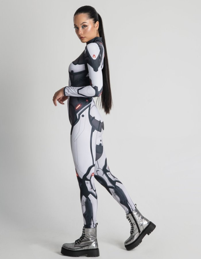 Droid Costume, Festival Outfit, Cosplay Costume for Women: Unleash Your Inner Robot with Our Futuristic Droid Costume